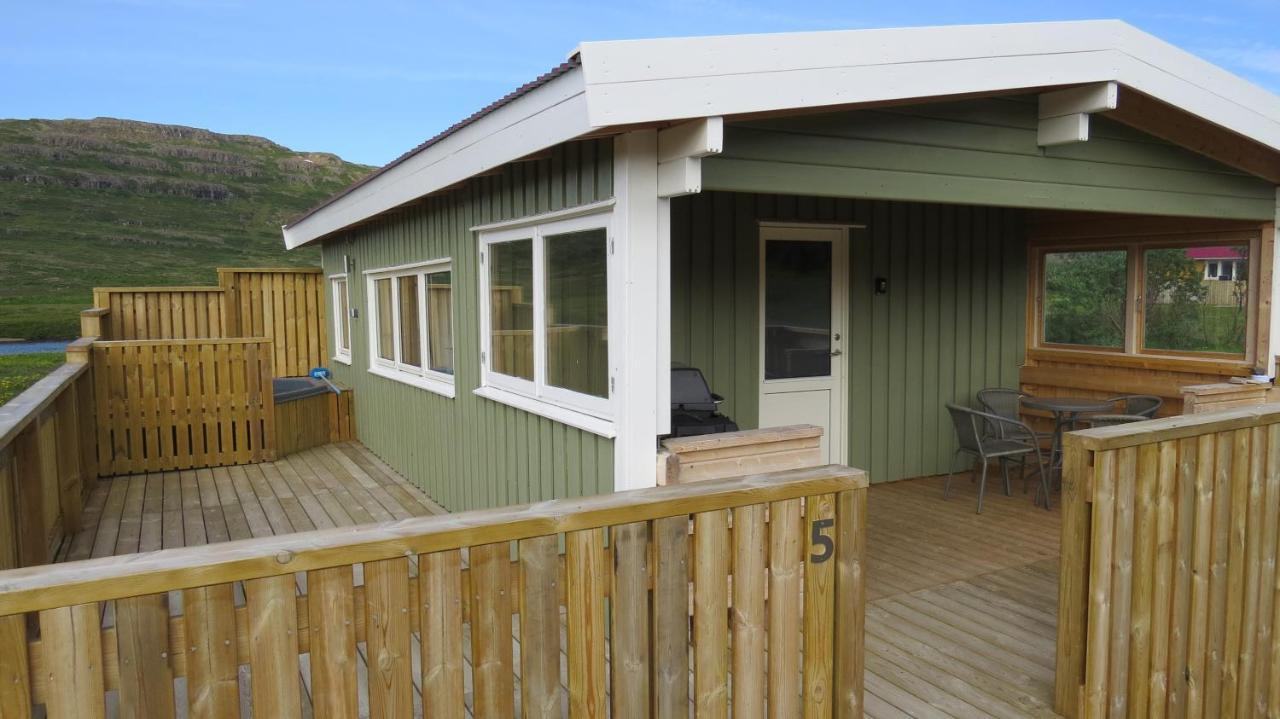 Hvammur 5 With Private Hot Tub Drangsnes Exterior foto